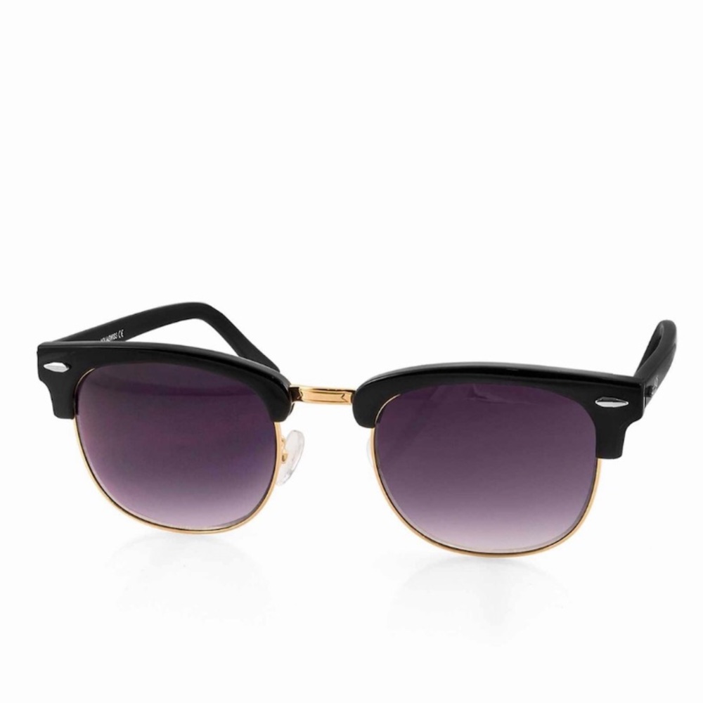 AQS CLUBMASTER SUNGLASSES NWT DUSTCLOTH AND CASE